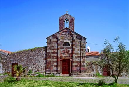 Ghilarza (Oristano), Église de San Palmerio, extérieur: façade